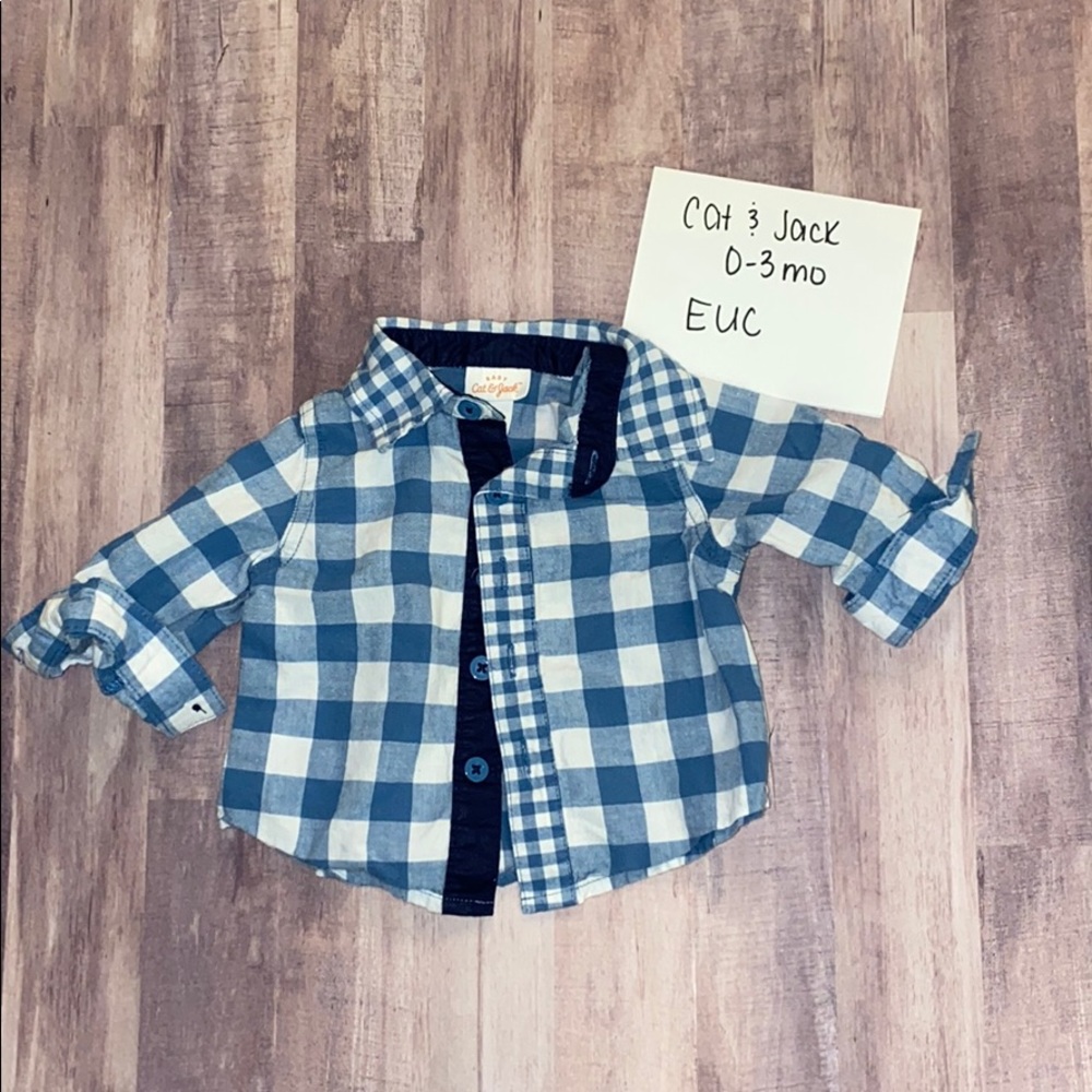 Baby flannel shirt